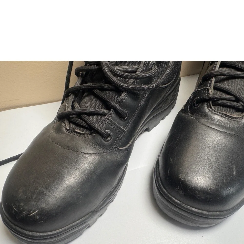 Magnum Midnite Plus 5204 Mens Black Steel Toe Tactical‎ Work Boots Size 11